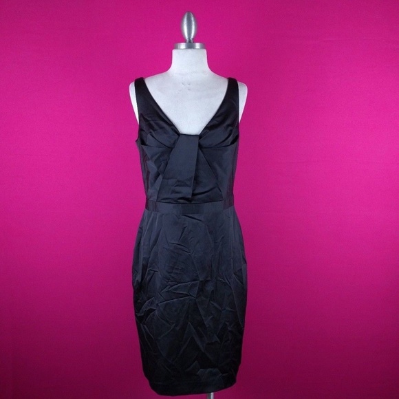 @ Ann Taylor sz 6 Dress Career Black Sheath - Picture 6 of 6